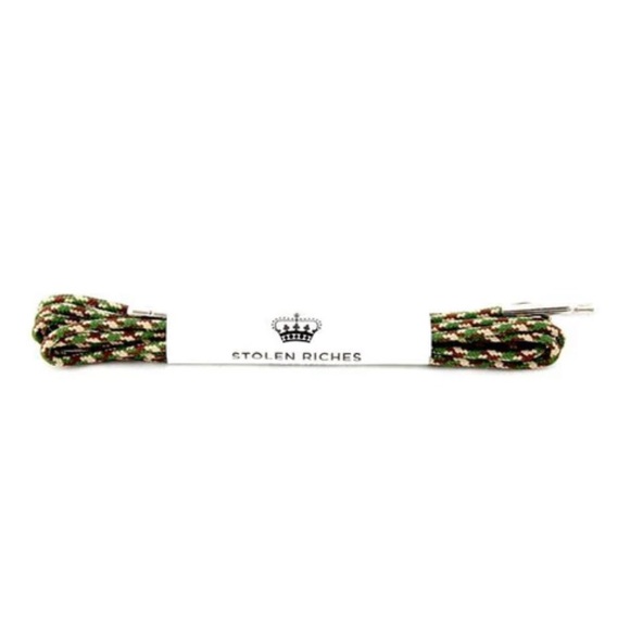 Camo Green 32” Dress Laces || by Stolen Riches 🗝️ - Picture 1 of 7